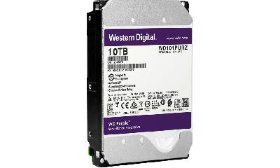Жесткий диск для видеонаблюдения HDD 10000 GB (10 TB) SATA-III Purple (WD101PURZ)